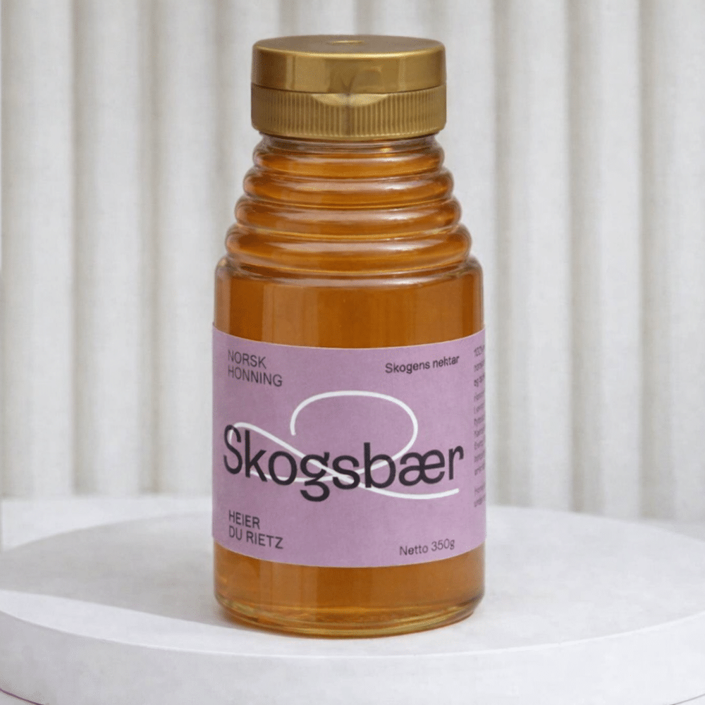 Flytende skogsbærhonning 350g