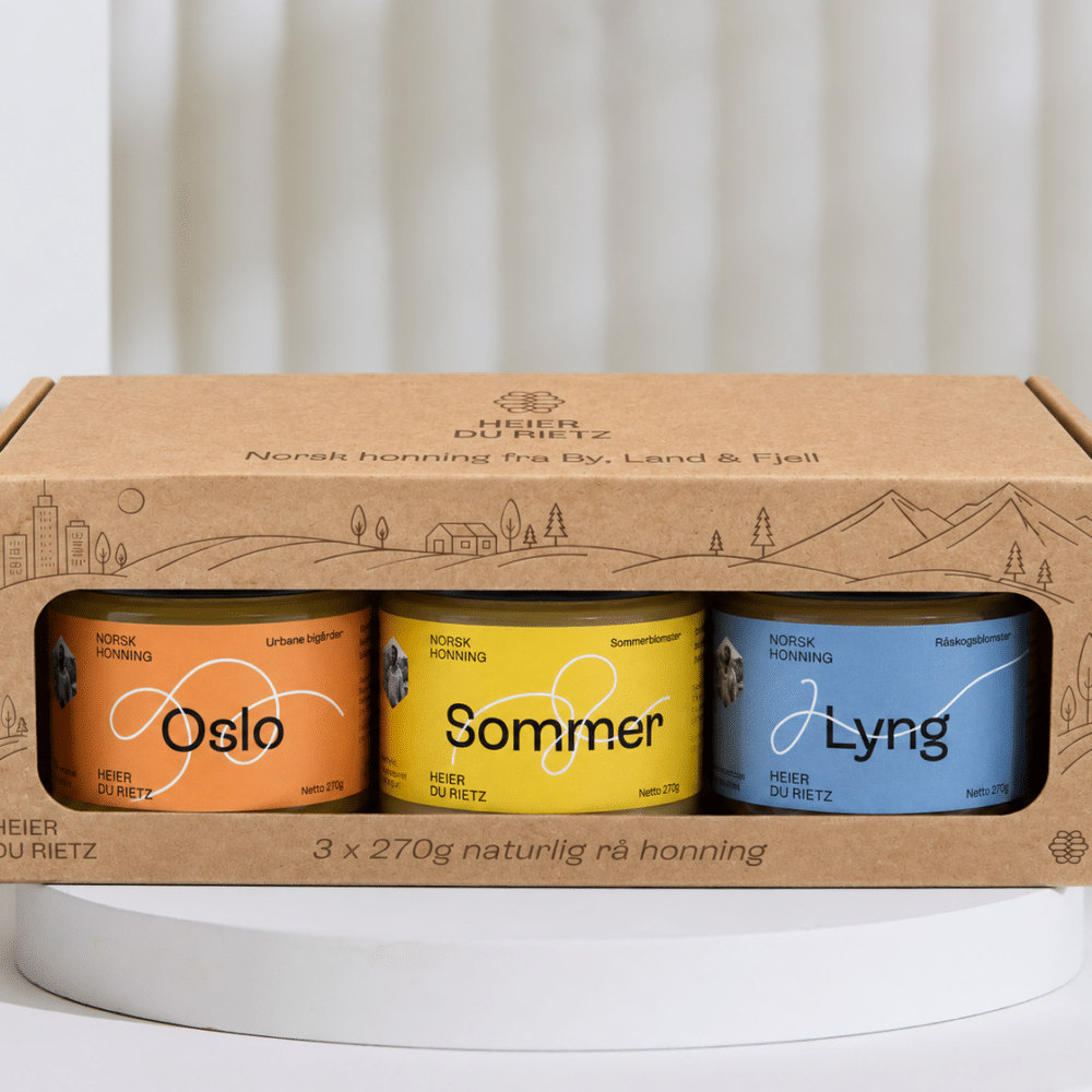 By, land og fjell - 3 pk