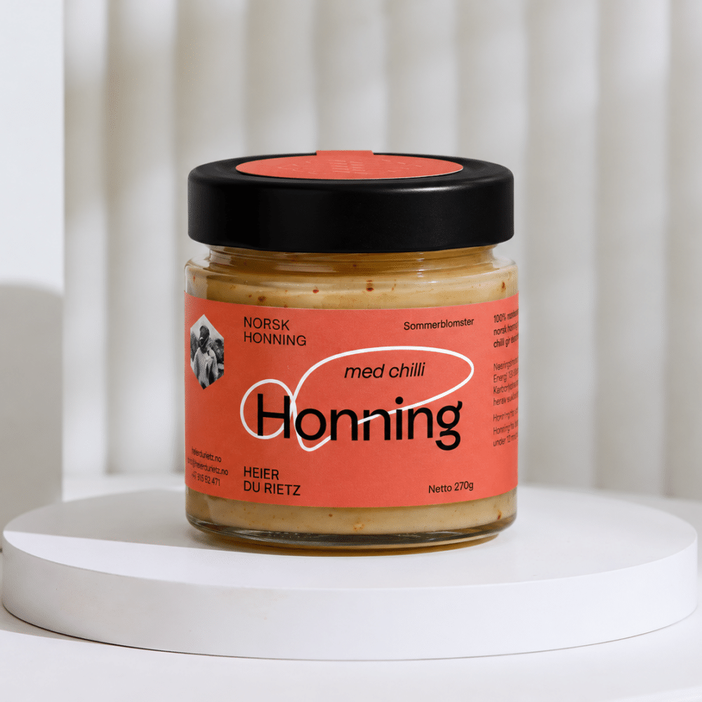 Honning med chilli 270g
